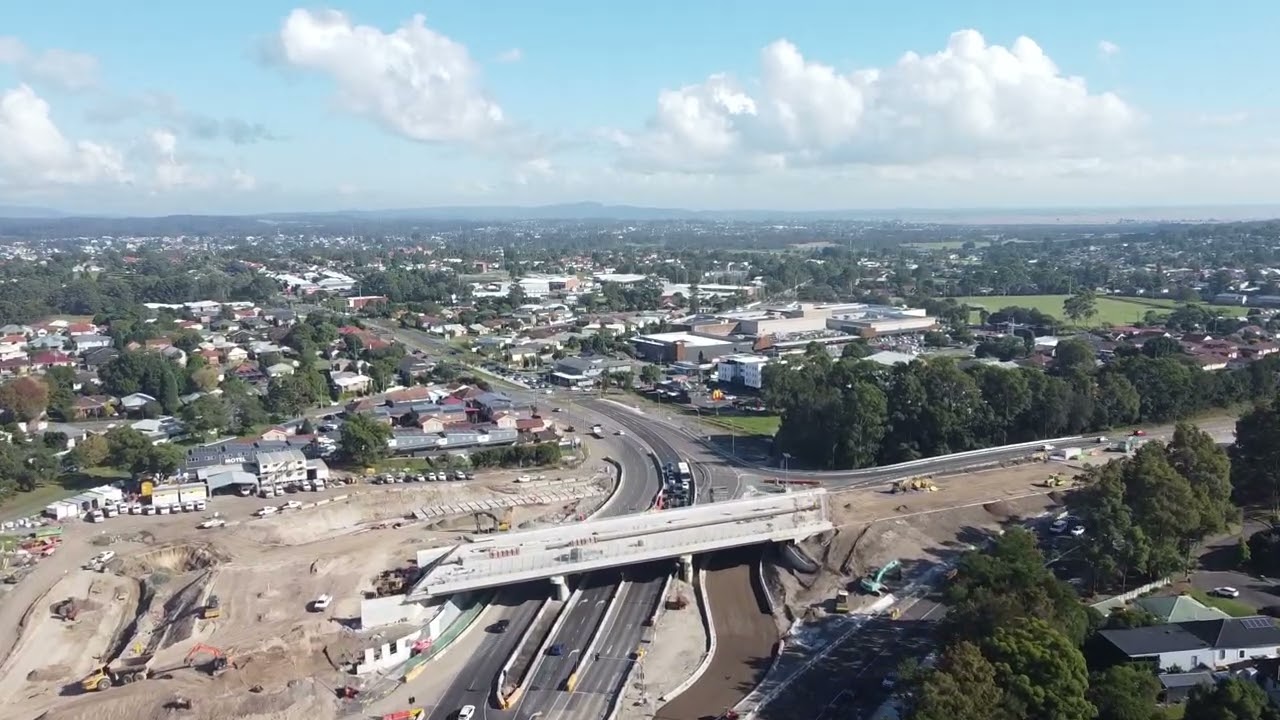Rankin Park to Jesmond   Newcastle Inner City Bypass  A37 upgrade Part 06 12april 2025