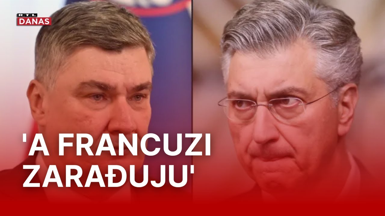 Plenković i Milanović zaratili zbog Rafalea: 'Divlji Balkanci će se svađati čiji je...' | RTL Danas