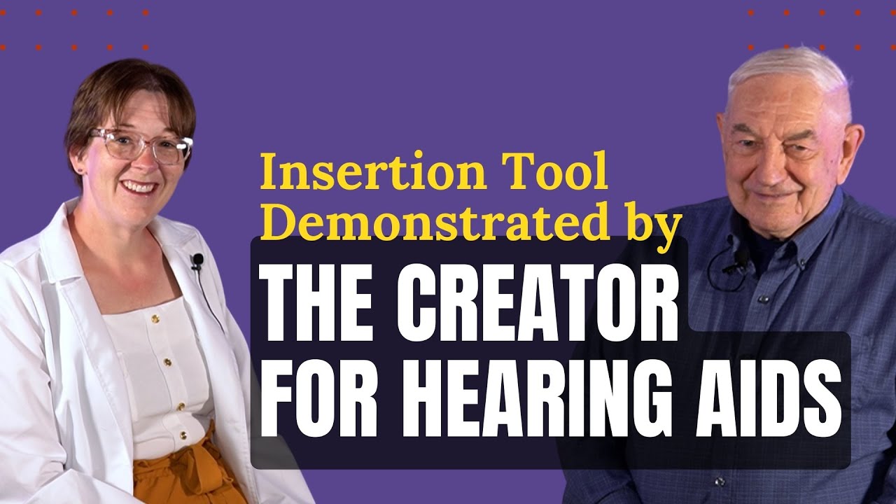 Insertion Tool for Hearing Aids (Demonstrated) | NEW in Hearing Devices! | Starkey & ReSound
