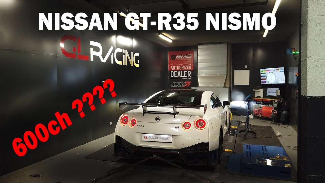 NISSAN GT-R NISMO 2021 Sur BANC 600+/- ??? - GL RACING Dyno test