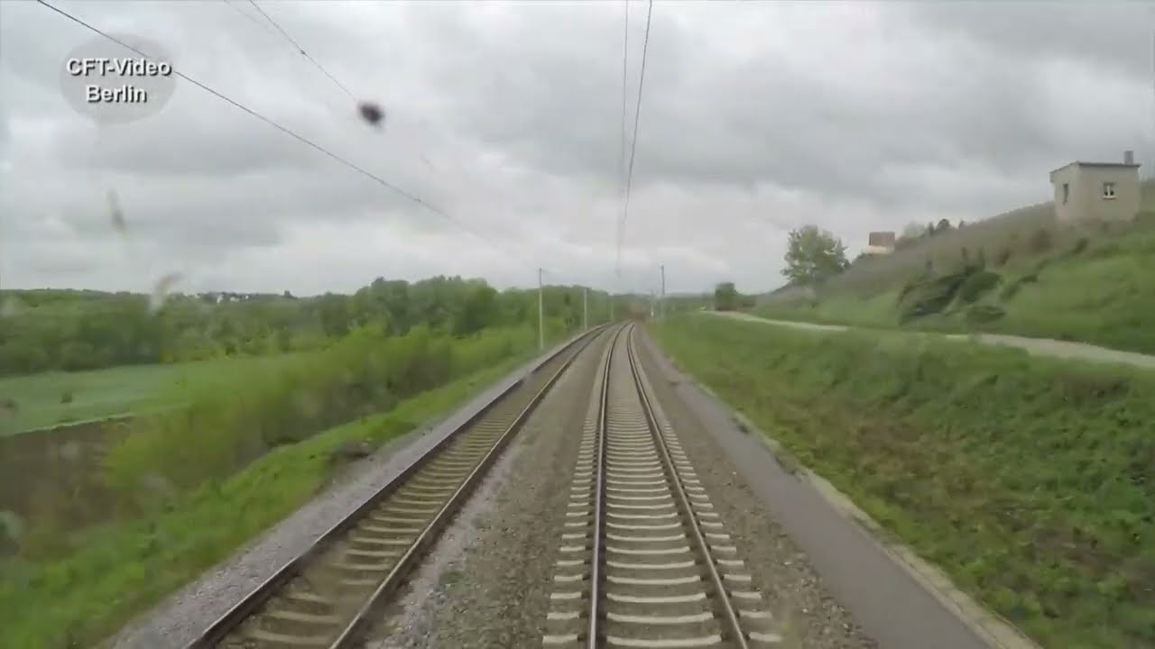 Als Lokführer von Halle Saale - Jena Göschwitz