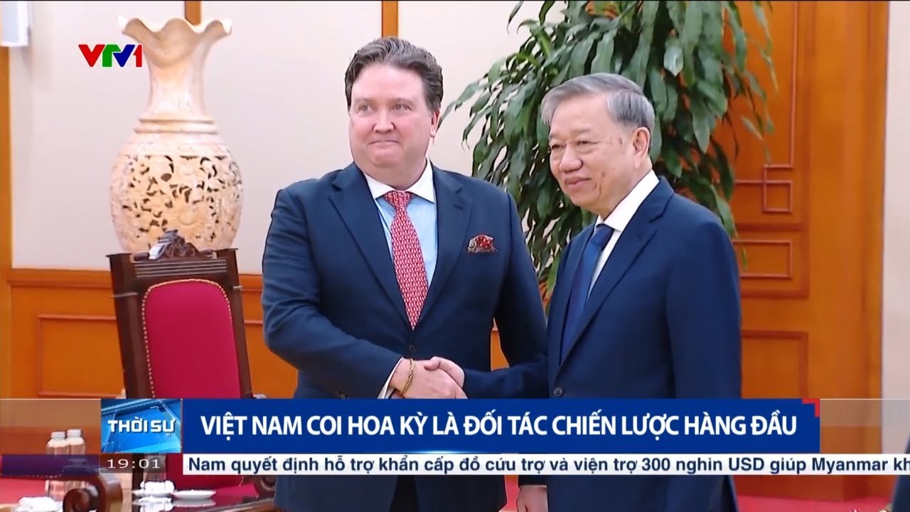 Tổng Bí thư Tô Lâm tiếp Đại sứ Hoa Kỳ tại Việt Nam | VTV24