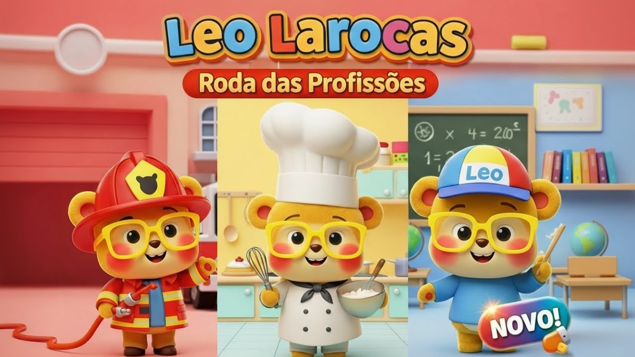 🧑‍🚒 RODA DAS PROFISSÕES - Com o Leo Larocas