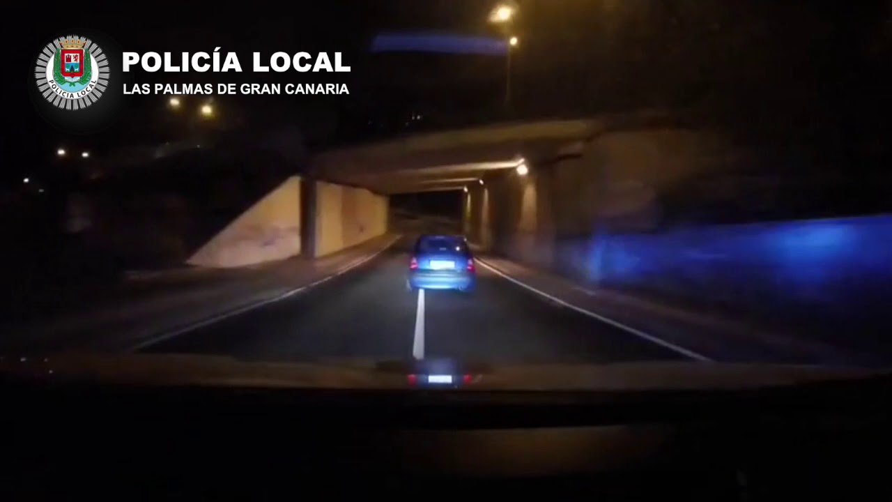 Persecución policial - Policía Local de Las Palmas de Gran Canaria