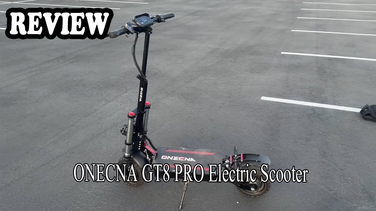 Электросамокат ONECNA GT8 PRO — подробный обзор и разборка, потрясающий самокат!