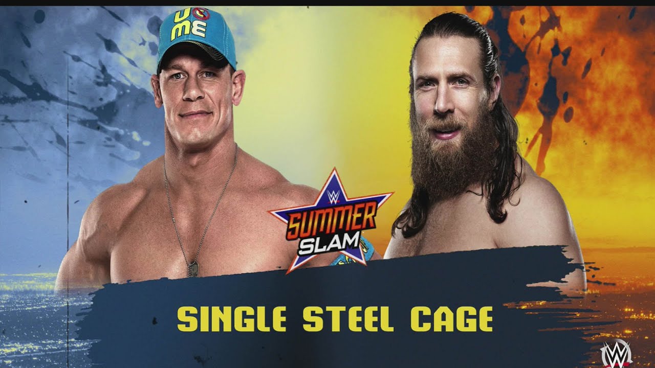 WWE 2K16 - John Cena vs Daniel Bryan - Steel Cage Match Gameplay  [ 60fps HD ]