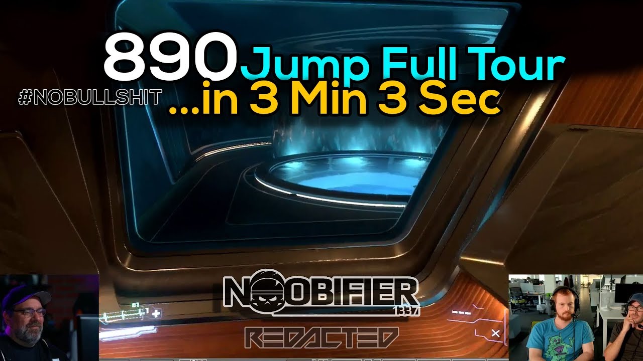 Full Tour of  890 Jump - in 3 Min 3 Sec- Star Citizen