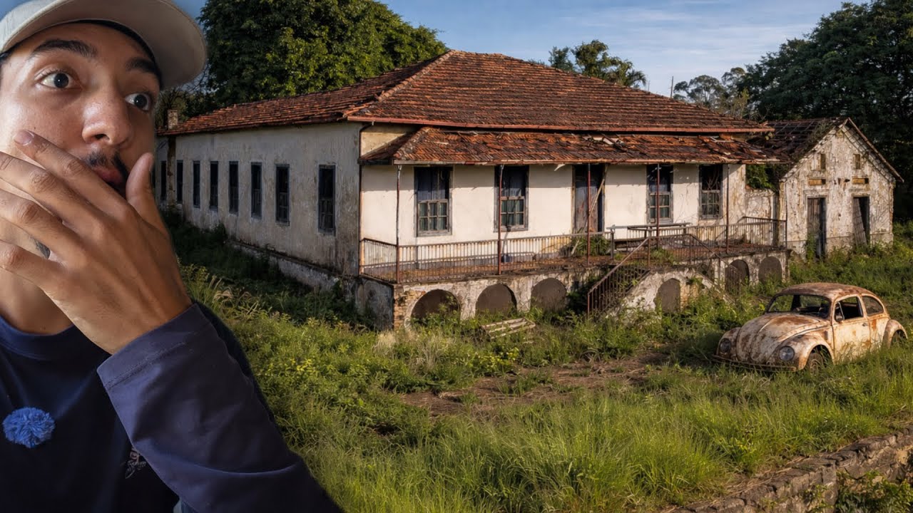 CASA MISTERIOSA FICA POR 20 ANOS ABANDONADA COM TUDO DENTRO