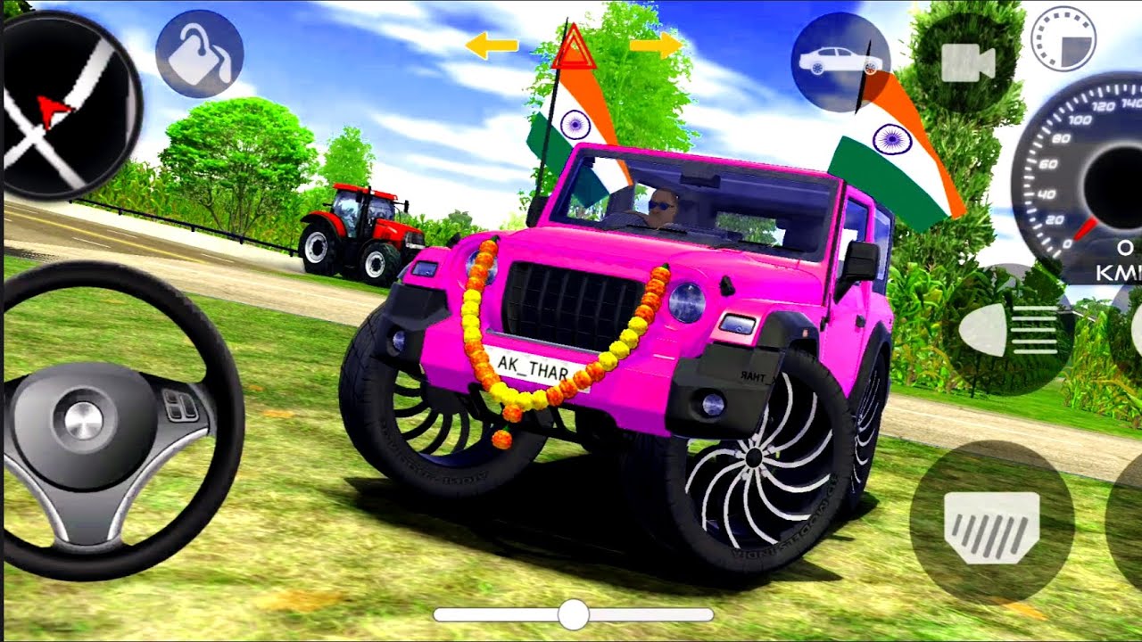 Modified Mahindra Thar 😈 | Indian cars simulator 3D (Gadi Wala Game) Android Gameplay 2026