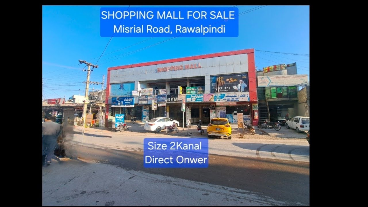 Commercial Plaza for Sale Rawalpindi #owner #shoppingmall 