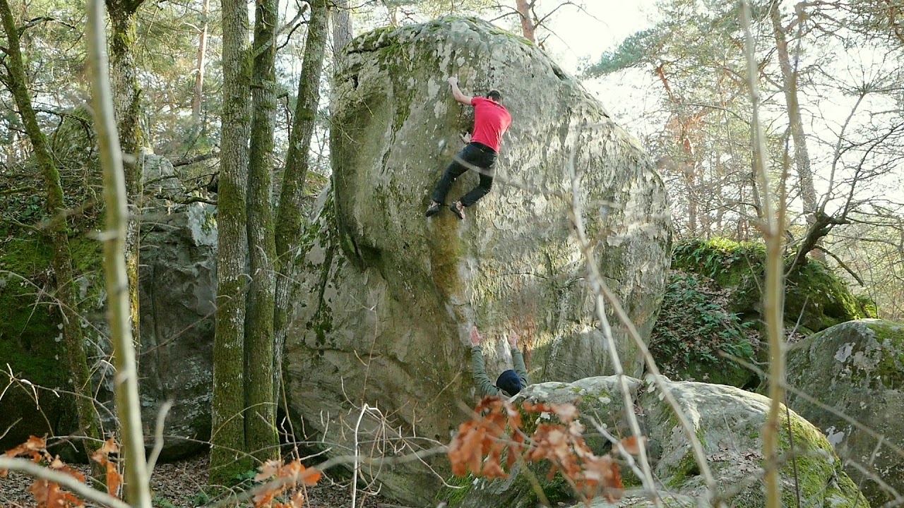 Partage 8A+, Fontainebleau