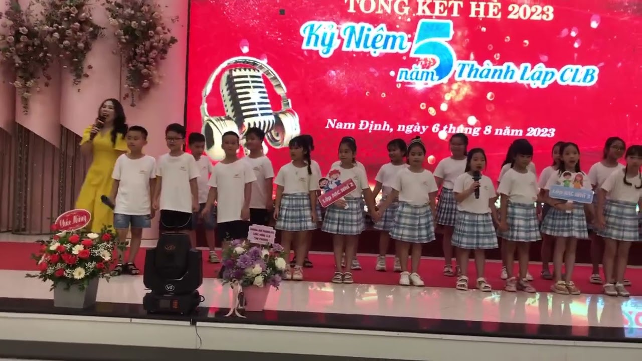 Tổng kết hè làm MC