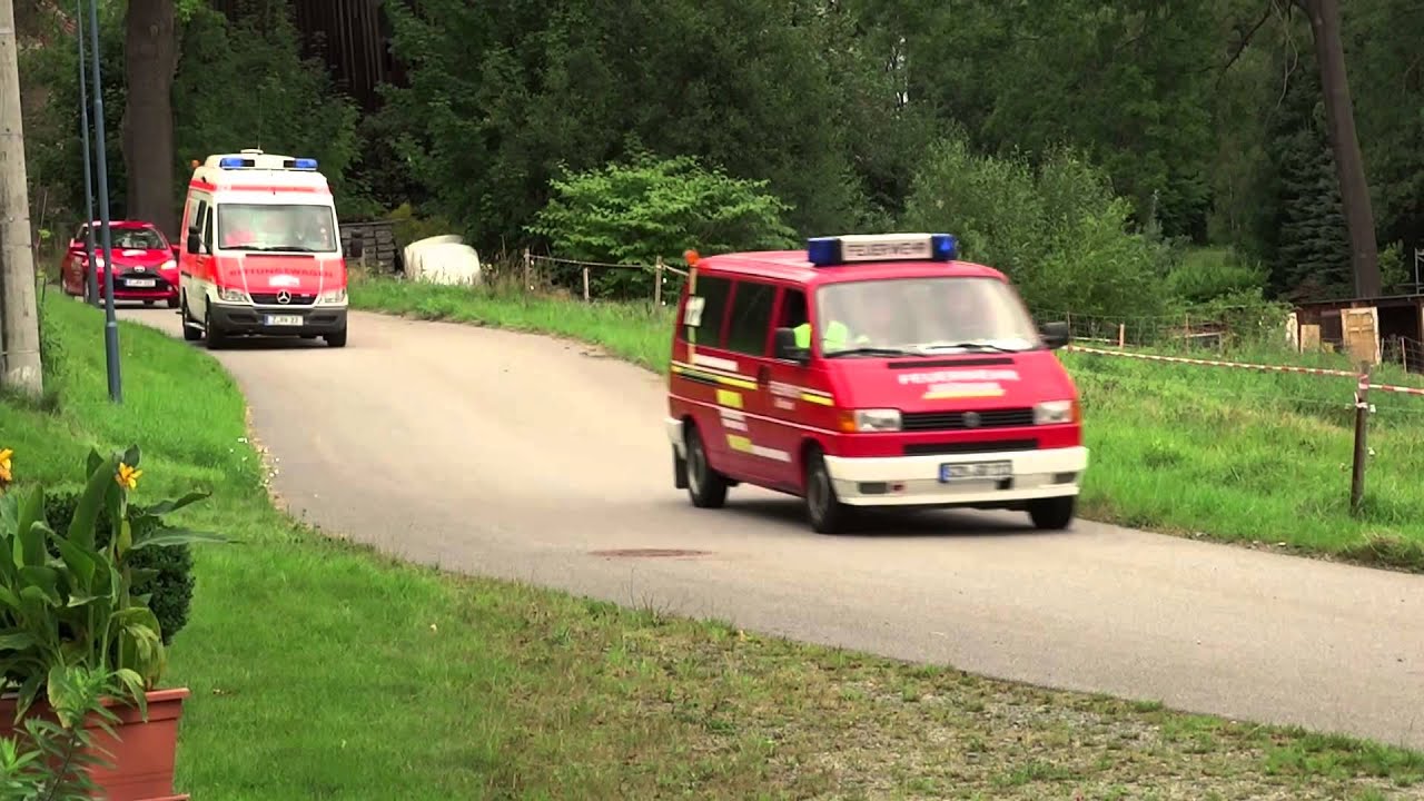 12. ADMV Rallye Grünhain 05.09.2015 - Feuerwehreinsatz (Elterlein)