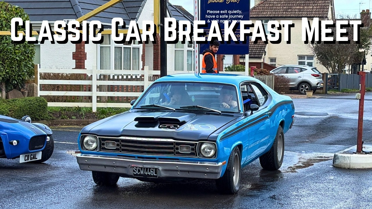 Classic Car Breakfast Meet At The Severn’s Club, Stourport With The Unnamed Classic Car Group