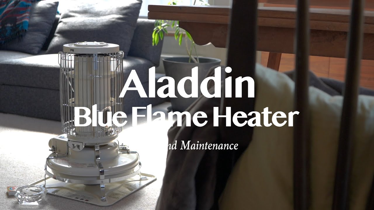 Aladdin Blue Flame Heater | Care and Maintenance | Tea Time | Silent Vlog