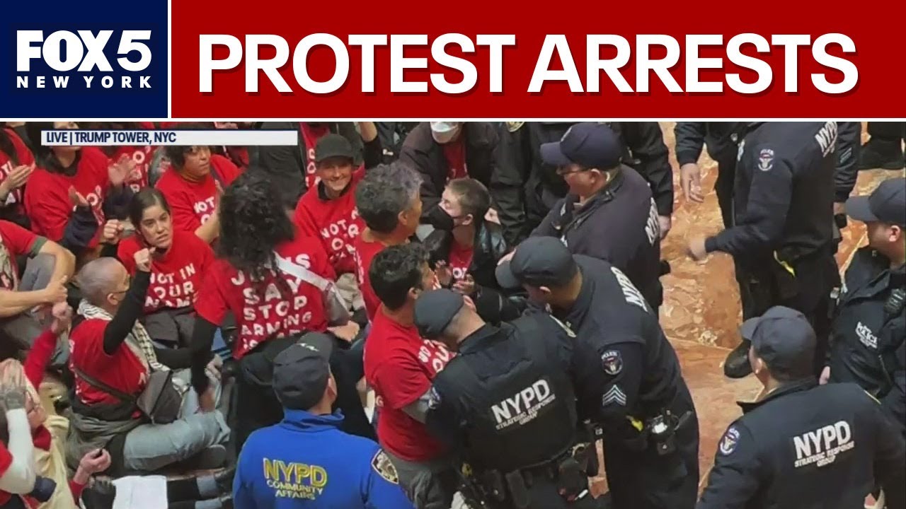 Trump Tower protesters arrested by NYPD