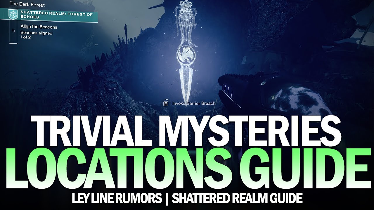 Trivial Mysteries Location Guide / Ley Line Rumors Challenge (Week 1) [Destiny 2]