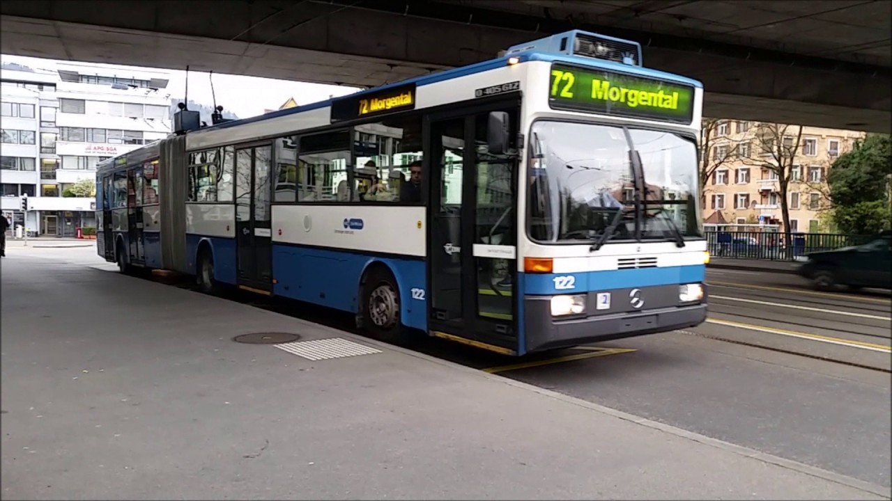 Mercedes-Benz O405 GTZ VBZ Trolleybus best of
