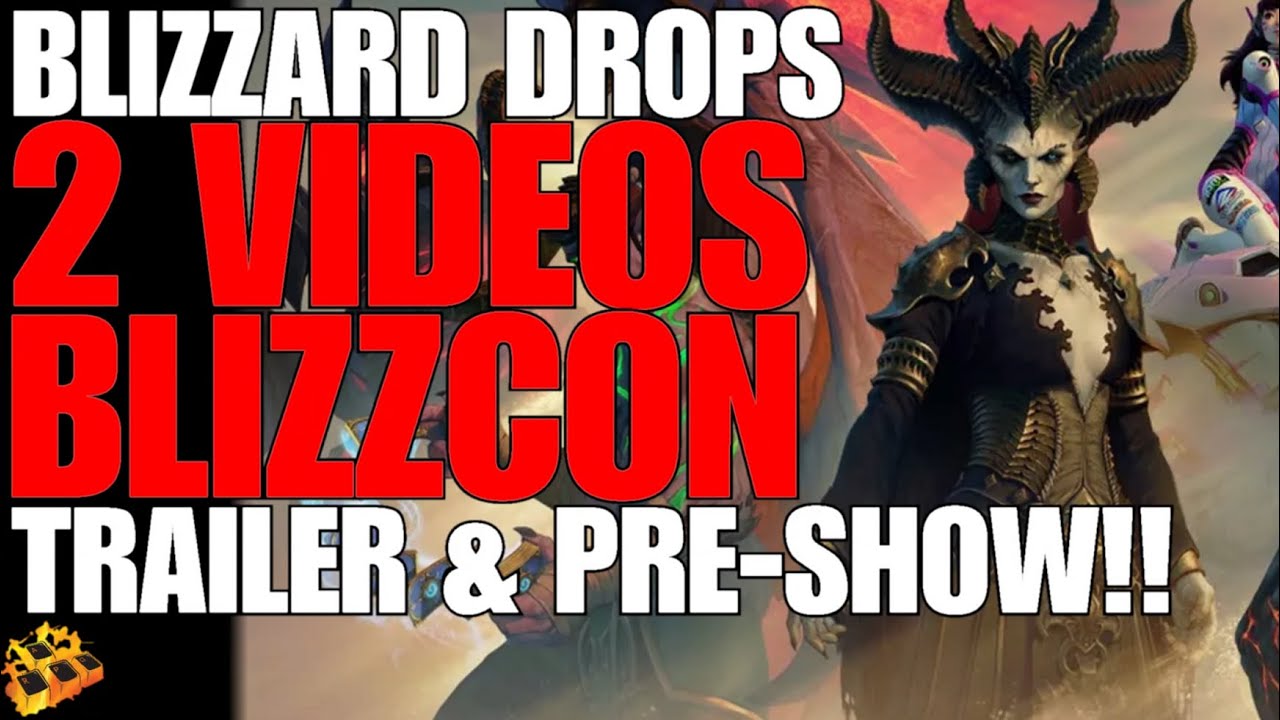 BLIZZARD DROPS PRE-SHOW WELCOME VIDEO AND TRAILER FOR BLIZZCONLINE!! ITS ALL ABOUT DAY 1!! D4!