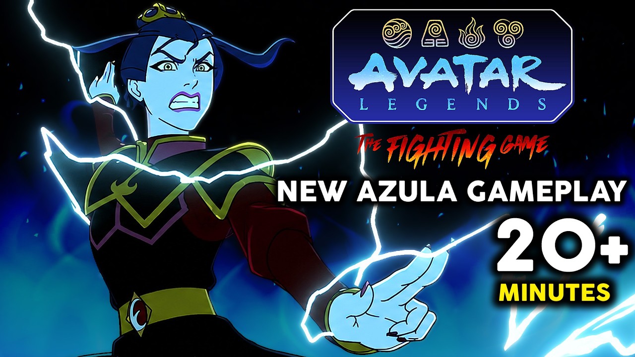 20+ минут НОВОГО геймплея за Азулу в файтинге Avatar Legends!