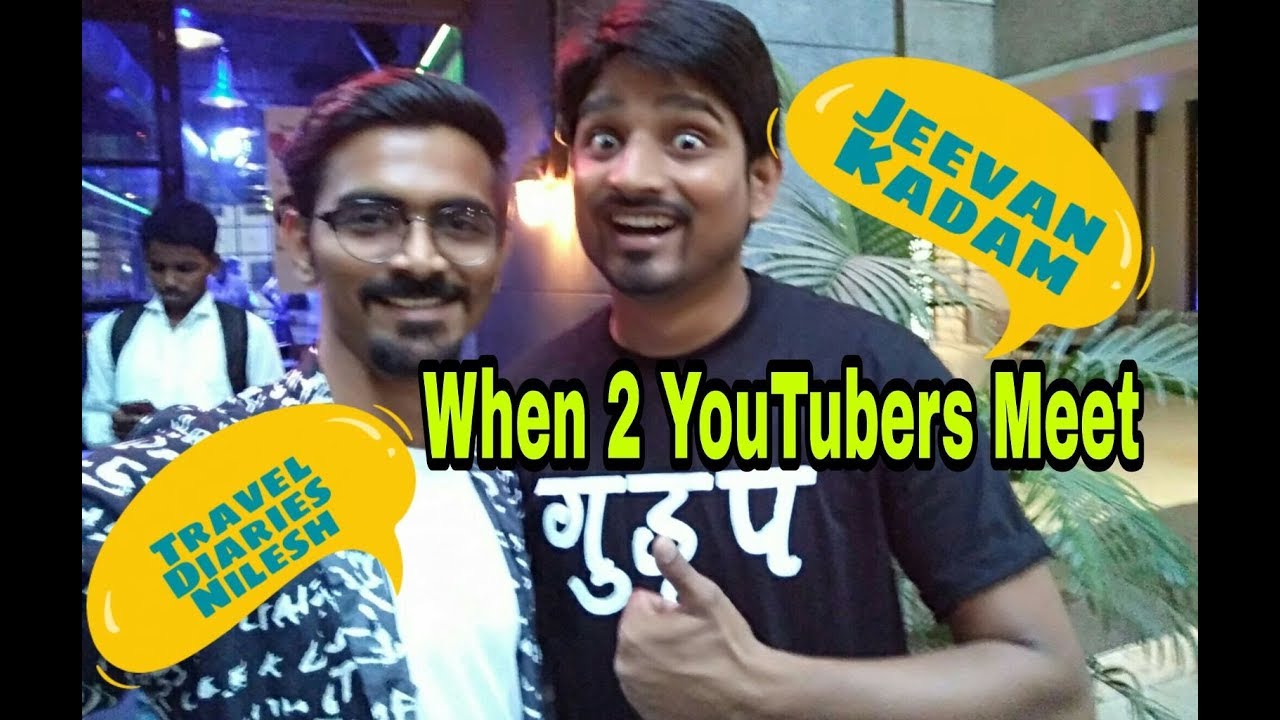 WHEN 2 YOUTUBERS MEET | JEEVAN KADAM'S MEET-UP | NEW MUMBAI