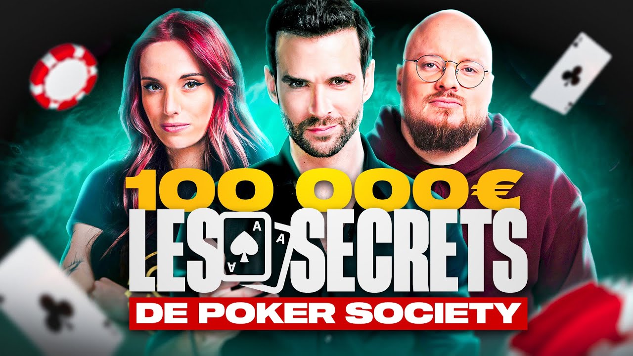 J'AI PARTICIPÉ à un SQUID GAME AVEC 100k€.. LA VÉRITÉ & SECRET DE POKER SOCIETY #1 (BEST EXP EVER!)