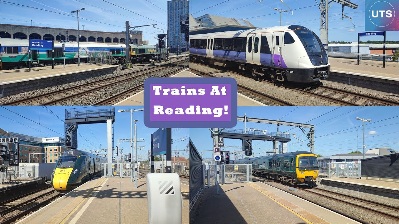 Passenger & Freight Trains At Reading Station! (08/08/22)