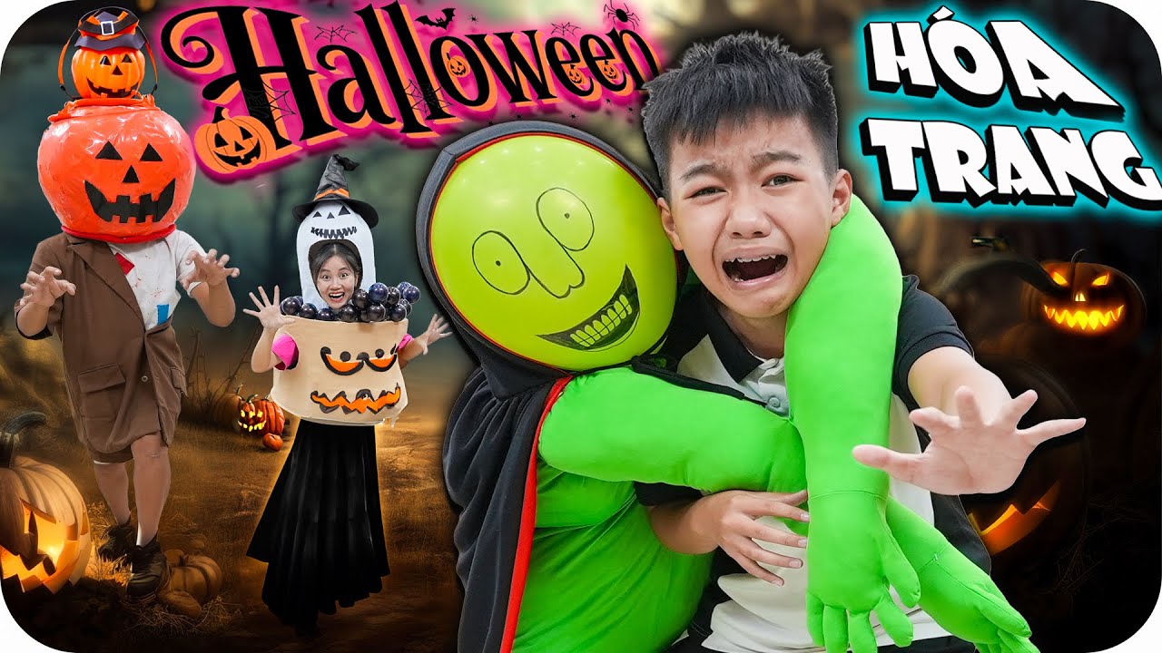 Cuộc Thi Thiết Kế Trang Phục Halloween Siêu Độc Lạ | Minh Khoa TV