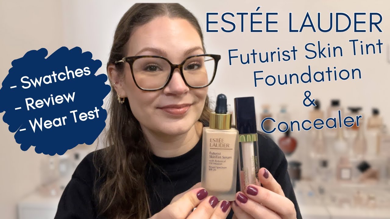Тональный крем ESTEE LAUDER FUTURIST FOUNDATION || Plus Concealer // Тест на стойкость