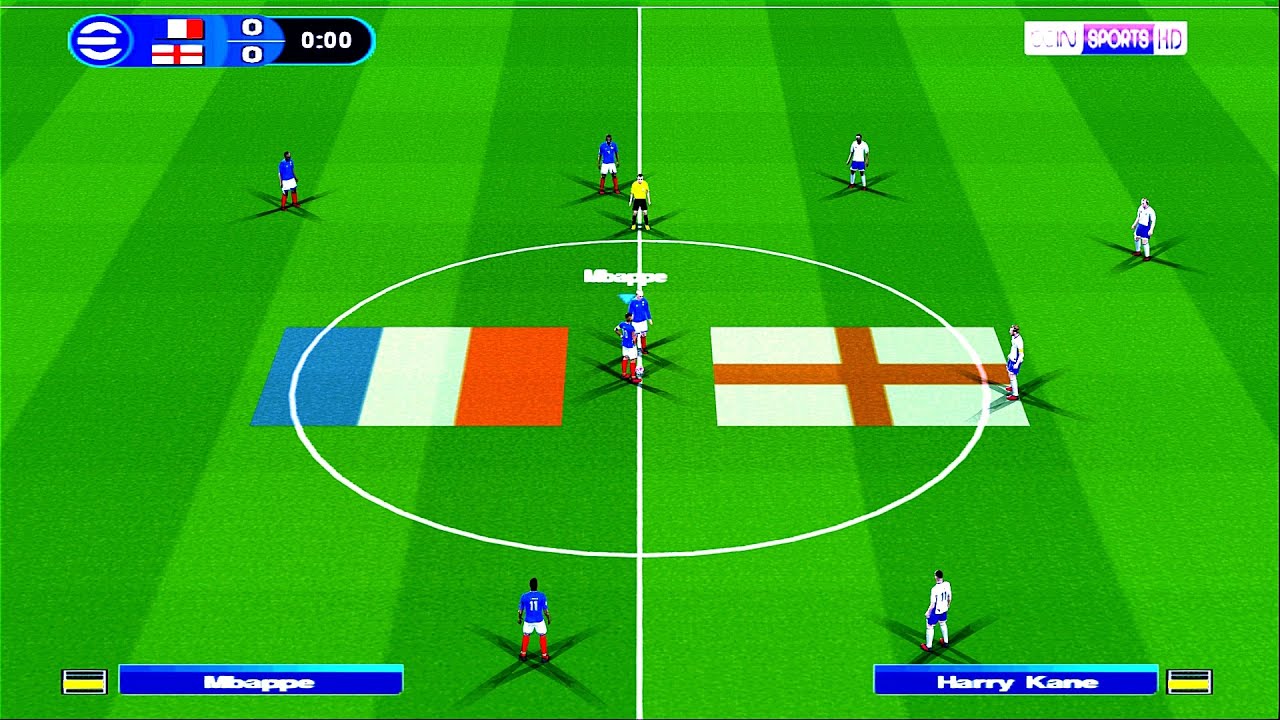 PES 2026 - Франция против Англии | PS2