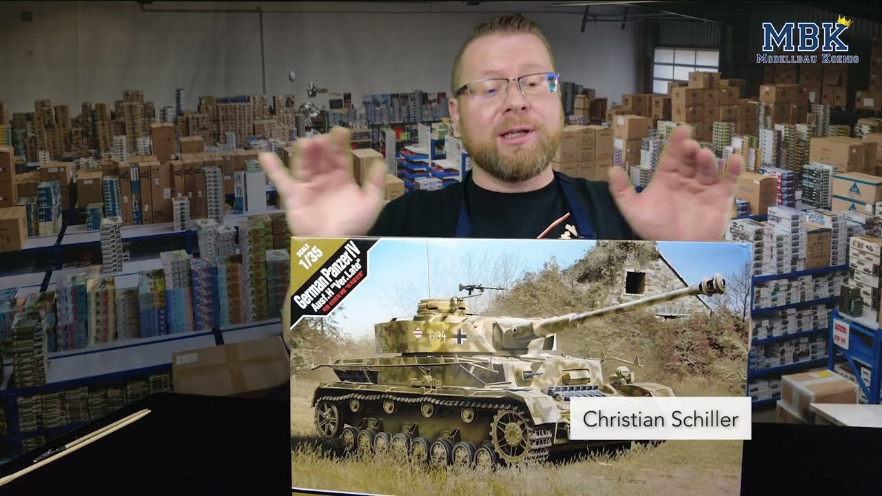 MBK packt aus #724 - 1:35 Panzer IV Ausf. H (late) (Academy 13528)