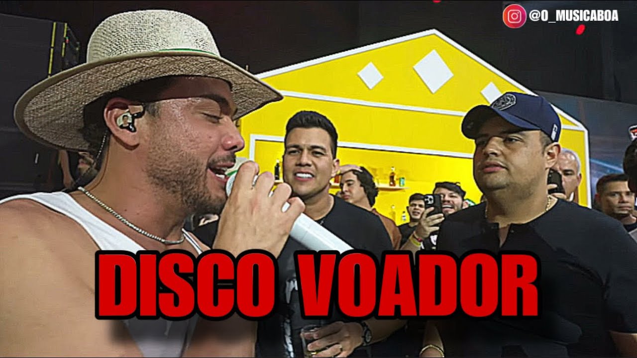 DISCO VOADOR - WESLEY SAFAD&Atilde;O E TARCISIO DO ACORDEON AO VIVO NO #ranchodomaia