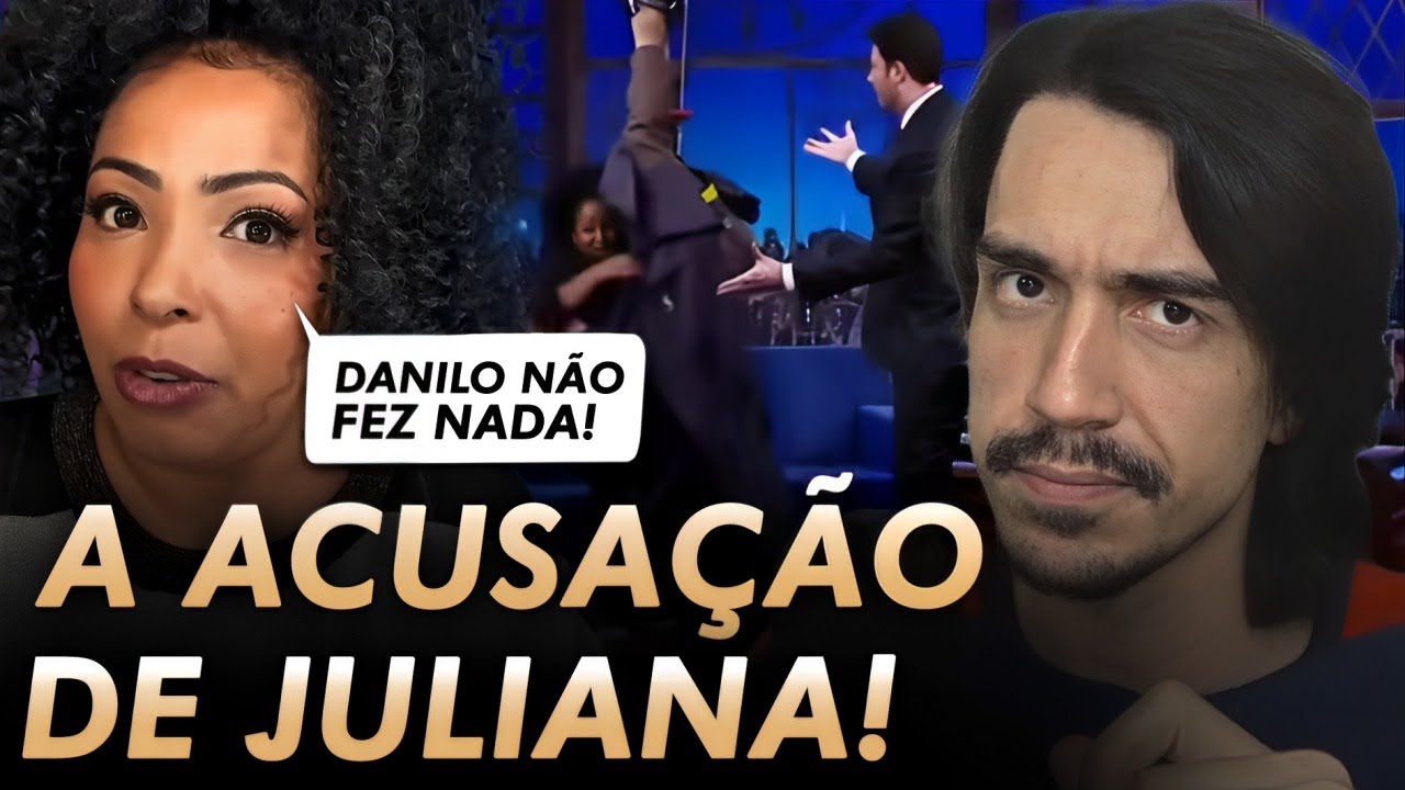 Juliana fala de Danilo Gentili (Análise de Linguagem Corporal)