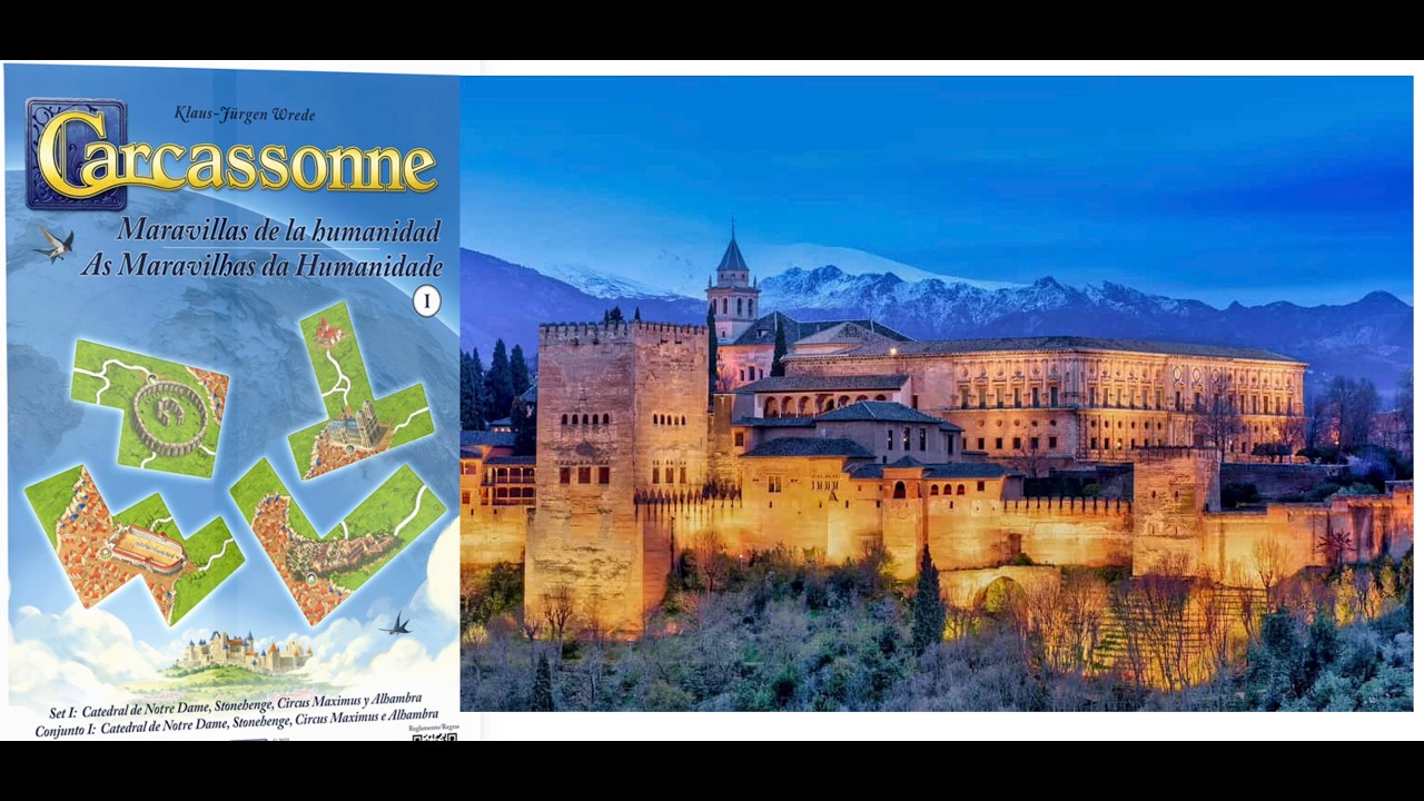 Maravillas de la Humanidad - Nuevas expansiones para el Juego de Mesa Carcassonne (DEVIR)