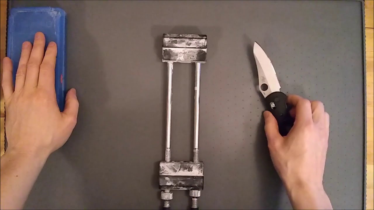Full Sharpening Benchmade Griptilian 550 S30V On Shapton 320, 1k, 2k, 5k & 8k Stones Then Stropped