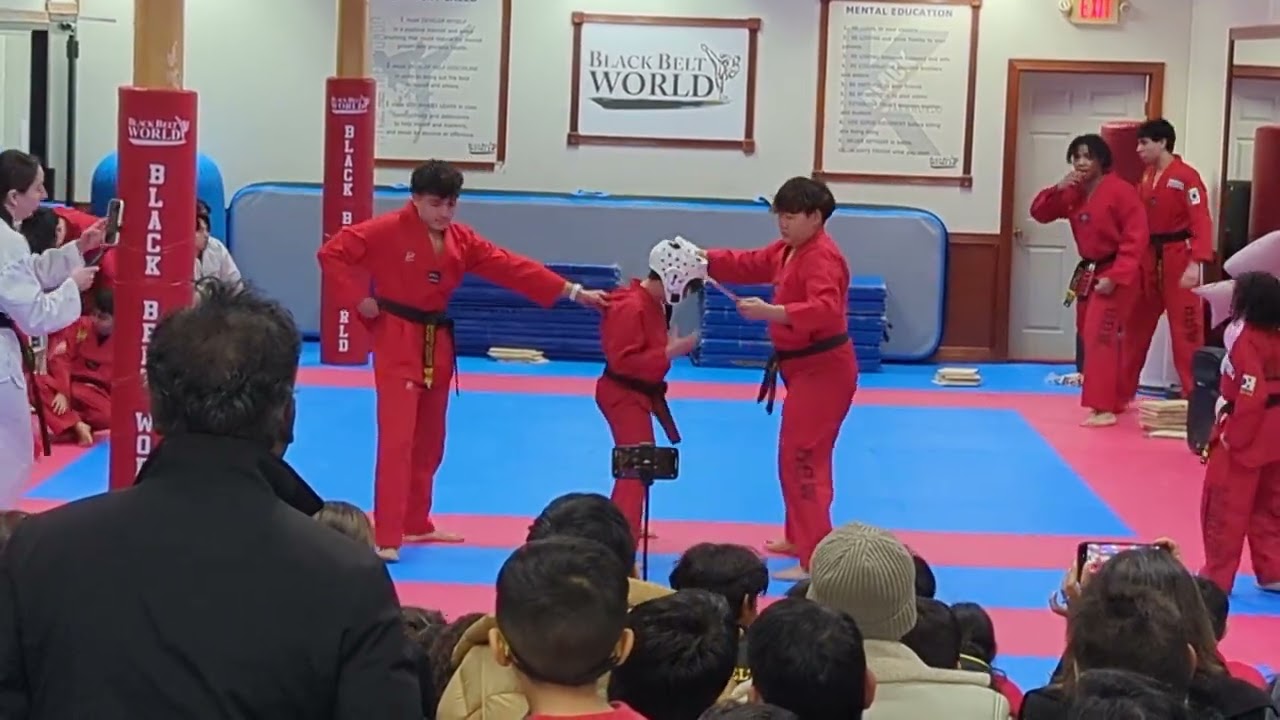 Black Belt World New Years Party 2026 Senior Demo!!