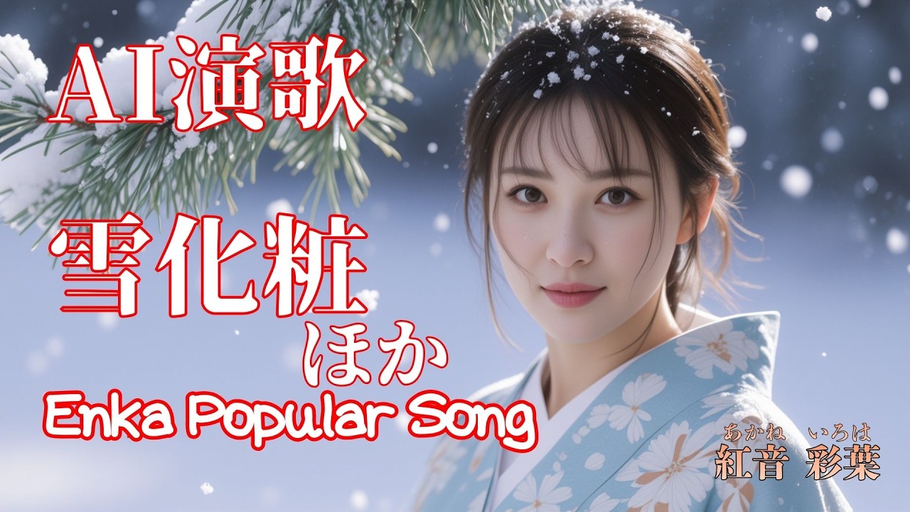 【AI演歌 名曲集】🎵雪化粧／🎵雨の花灯り／🎵港町の子守唄／🎵時雨坂／🎵炎恋｜心に沁みる5曲コンピレーション