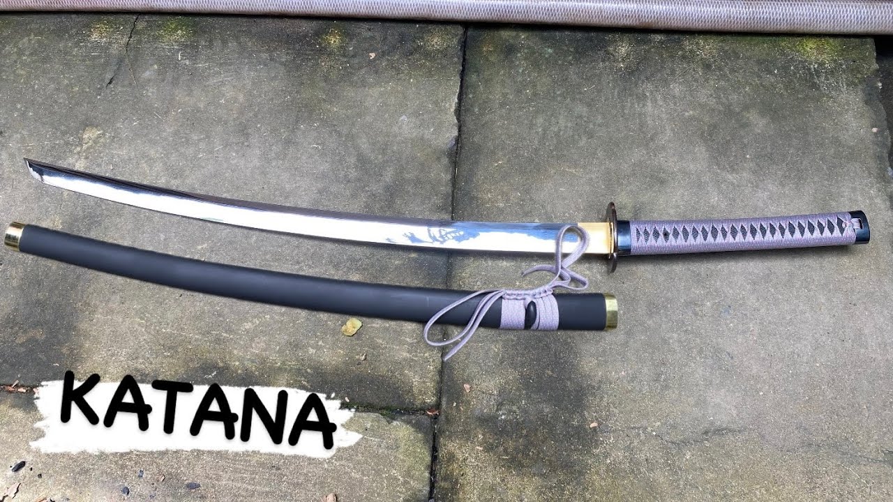 Вот как я сделал КАТАНУ из старых автомобильных пружин.