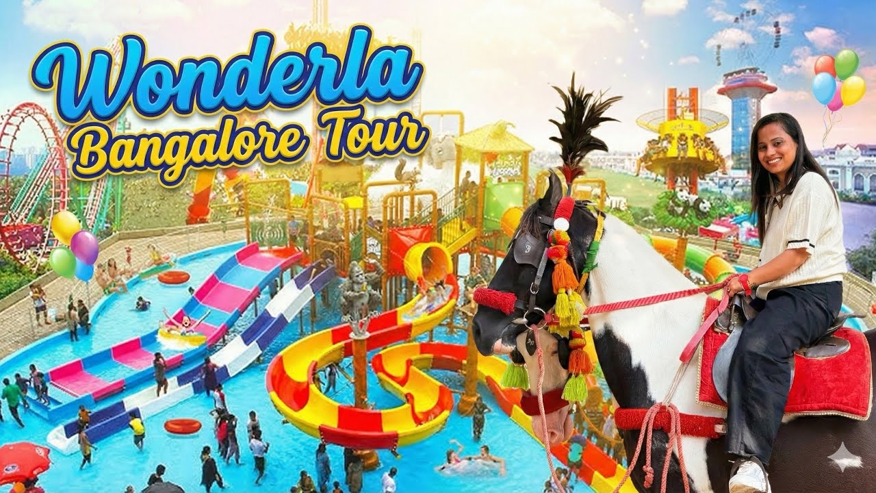 Fun-Filled Wonderla Bangalore Tour 🎢🎄 | Christmas & New Year Vlog with My Wife