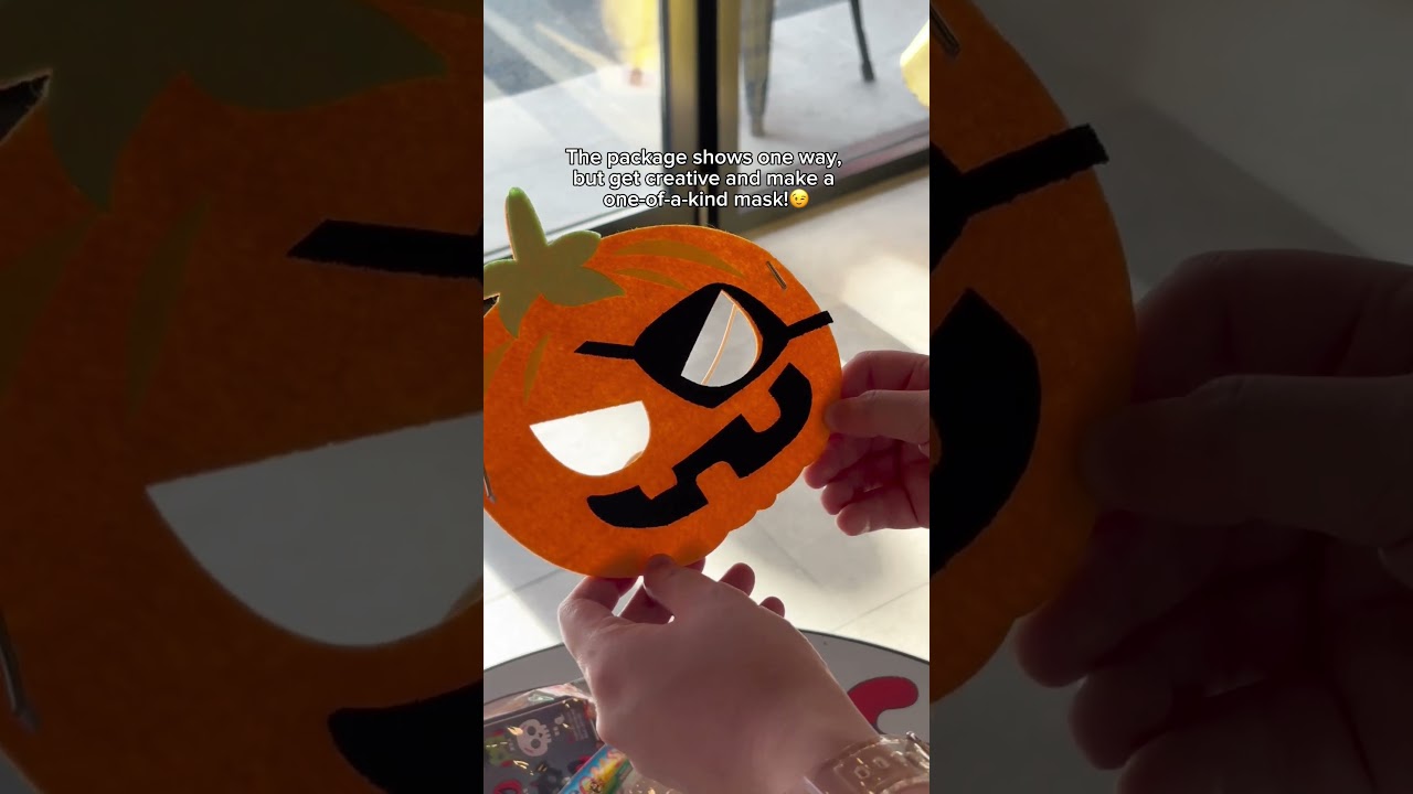 FREE DIY Halloween Mask this FRI & SAT 🎃 #shortvideo #shorts #short