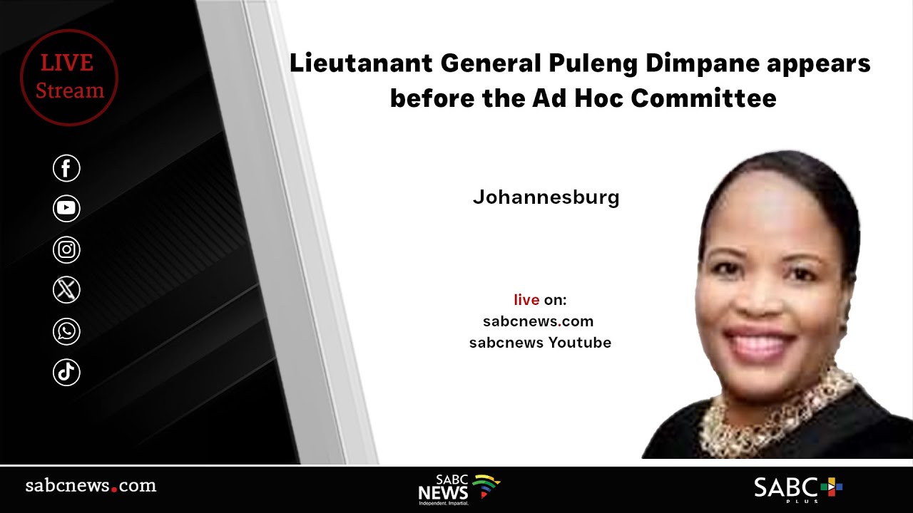 Parliament Ad Hoc Committee | Witnesses at the Kgosi Mampuru Correctional Facility