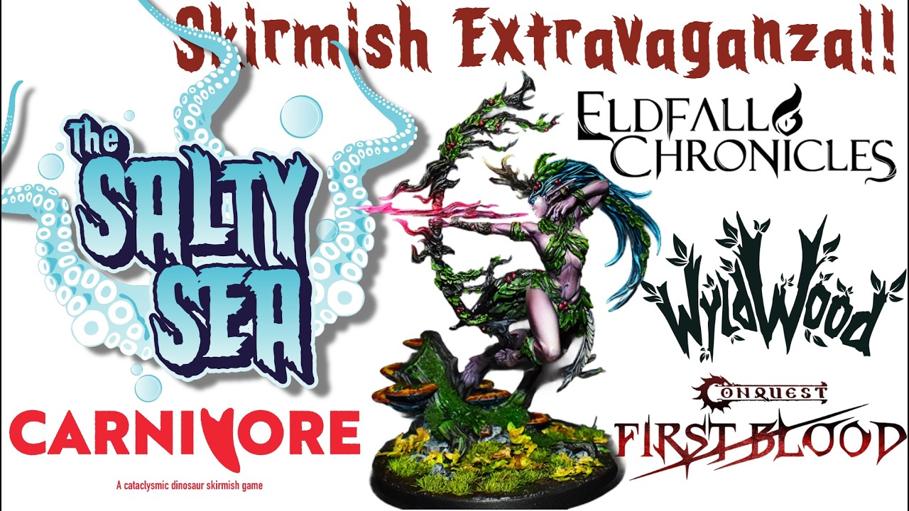 4 лучшие игры в жанре &laquo;схватка&raquo; на Adepticon 2026: Eldfall, Wyldwood, First Blood, Carnivore.