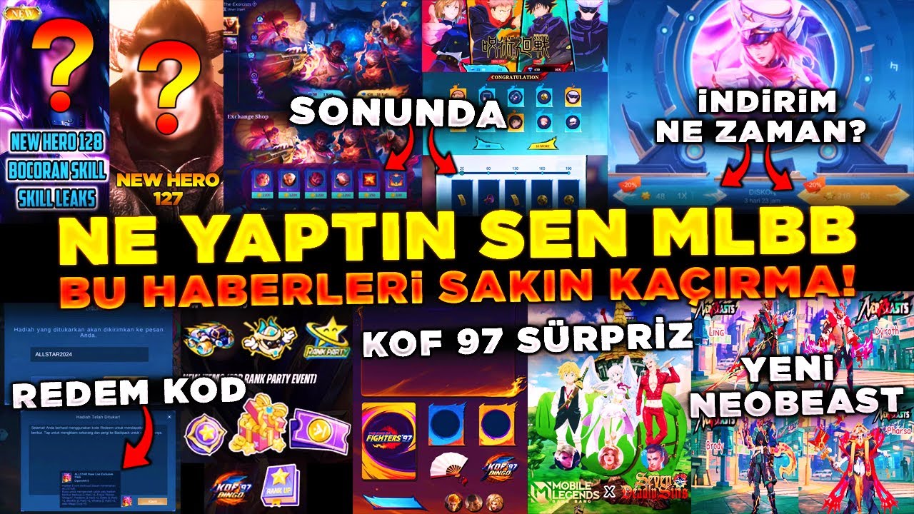 MLBB NE YAPIYOR BÖYLE OYUNA GELECEK ŞEYLERE BAKIN ! İZLEYECEKLERİNİZ ANLATACAKLARIM BAŞLIĞA SIĞMAZ