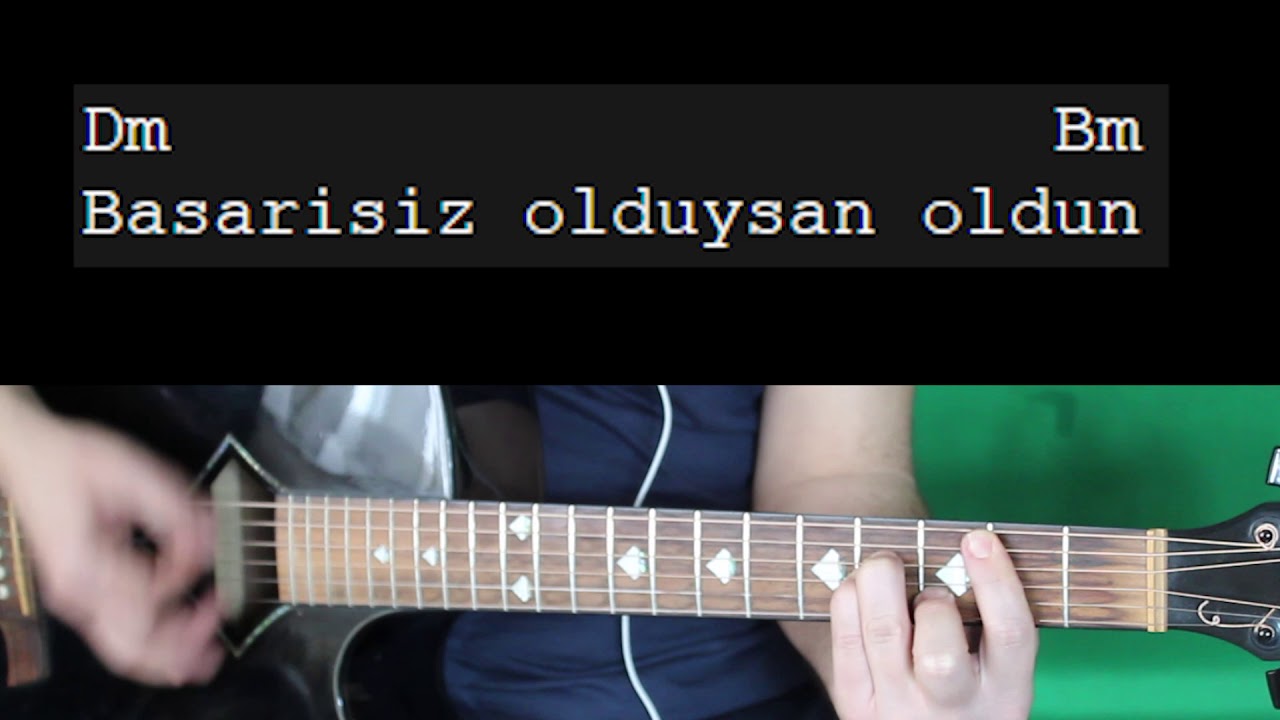 MAZHAR ALANSON - bu ne biçim hikaye böyle (Orjinal Ton - TAB ve AKOR nasıl çalınır ?)