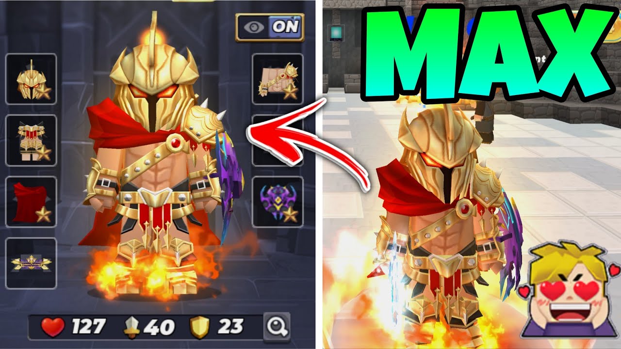 THE POWER OF MAXED EQUIPMENT IN SKYBLOCK BLOCKMAN GO 🤑
