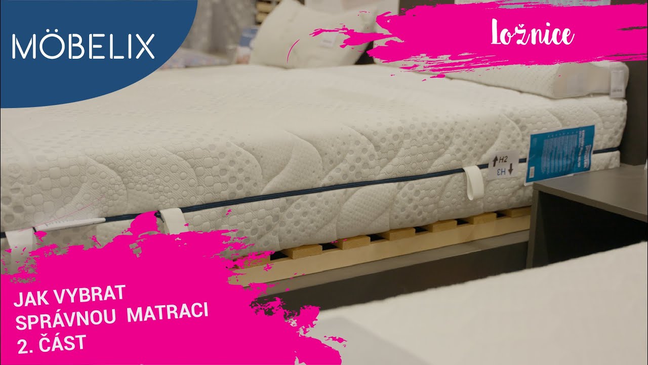Jak vybrat správnou matraci - 2. část | Mobelix - Ložnice