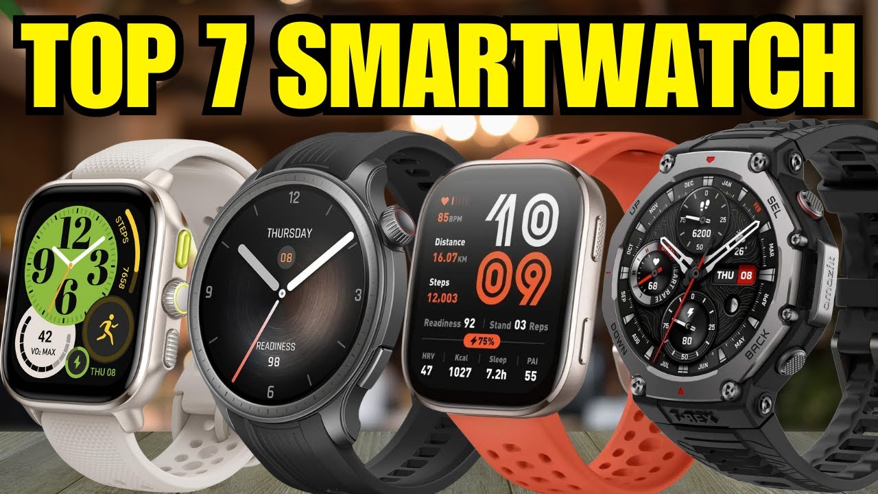 Top 7 Melhores Smartwatch 2025 Custo Benefício – Ranking Real, Sem Patrocínio!