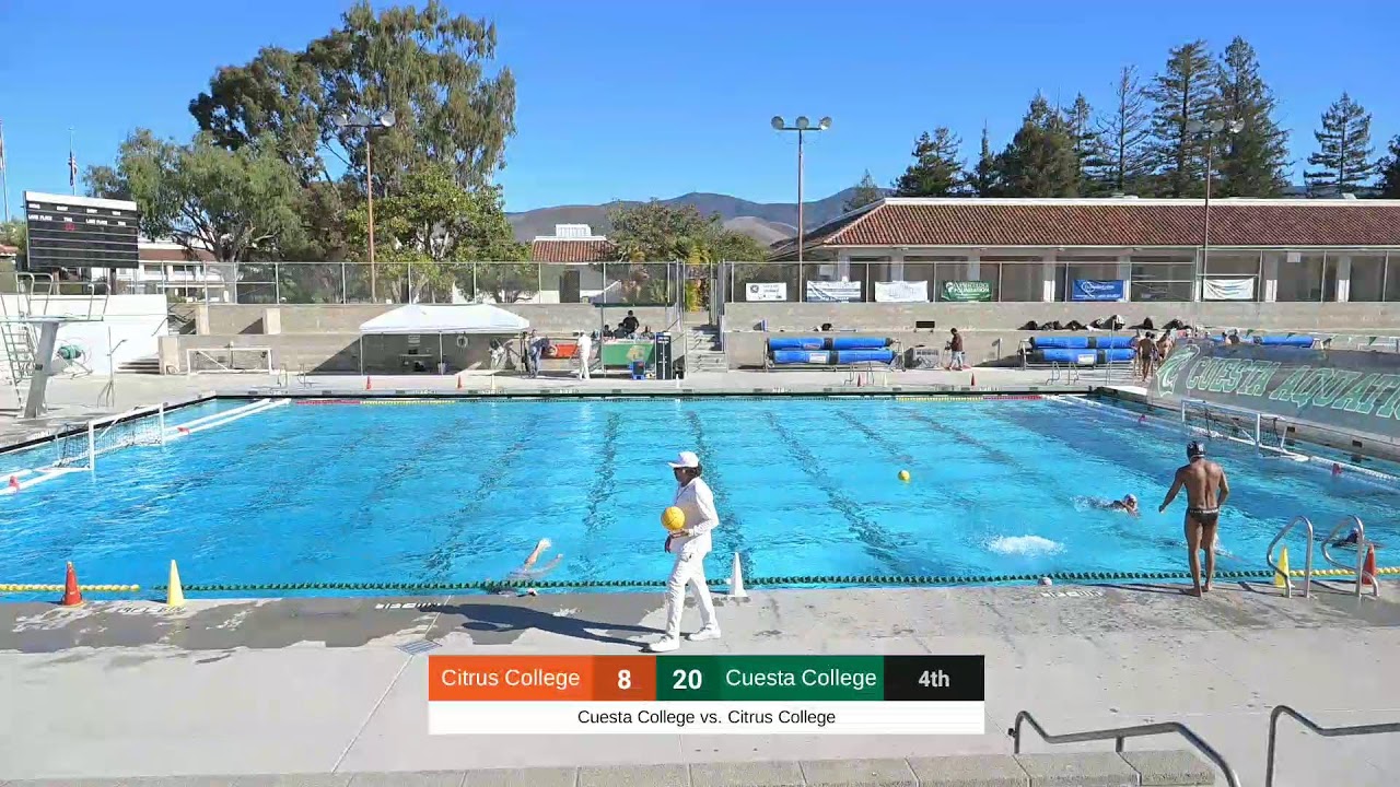 Cuesta College Athletics: Men's Water Polo vs. Citrus College