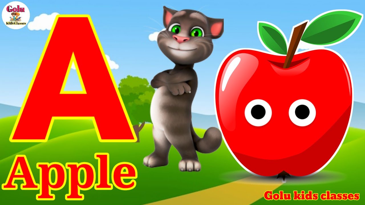 Phonics Song 2 with TWO Words in 3D - A For Airplane - ABC Alphabet Songs with Sounds for Children