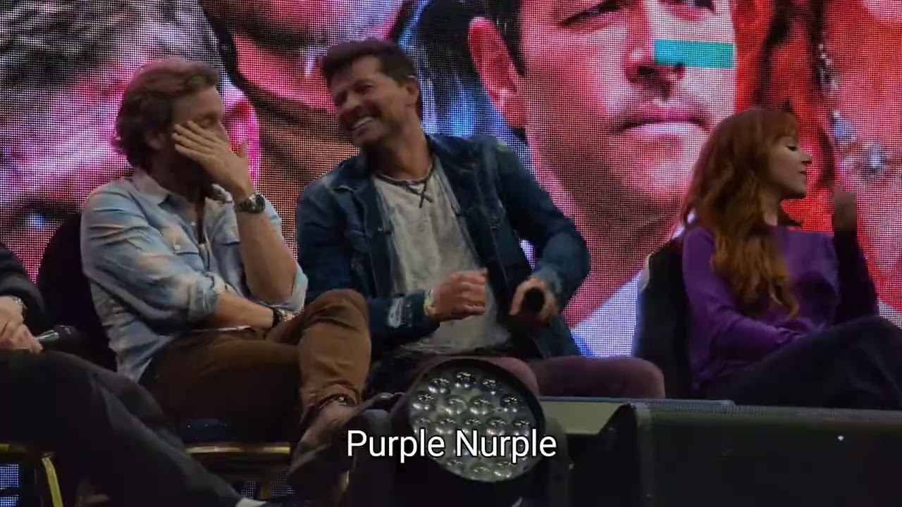 Панель «Сверхъестественное» на Шотландском Комик-Коне 2024 — Миша Коллинз, Рут, Роб, Джим, Диджей...